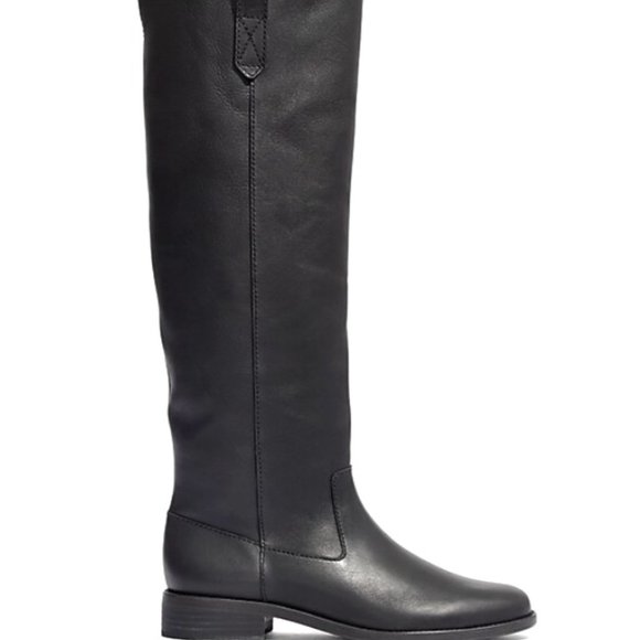 Madewell Shoes - Madewell Allie Knee-High Leather Boot (black)